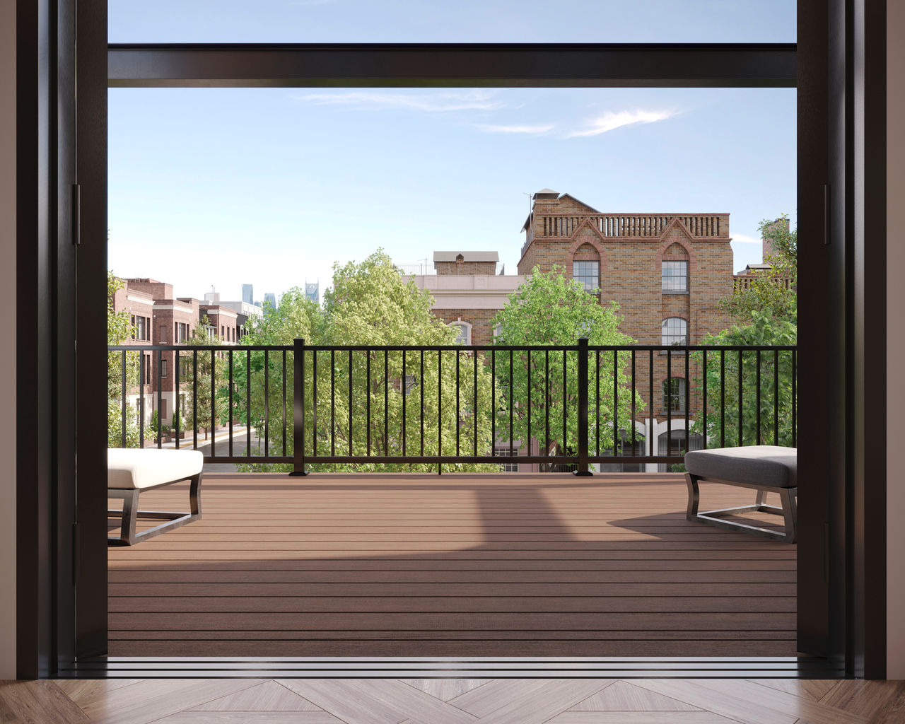 Whiskey Barrel Decking